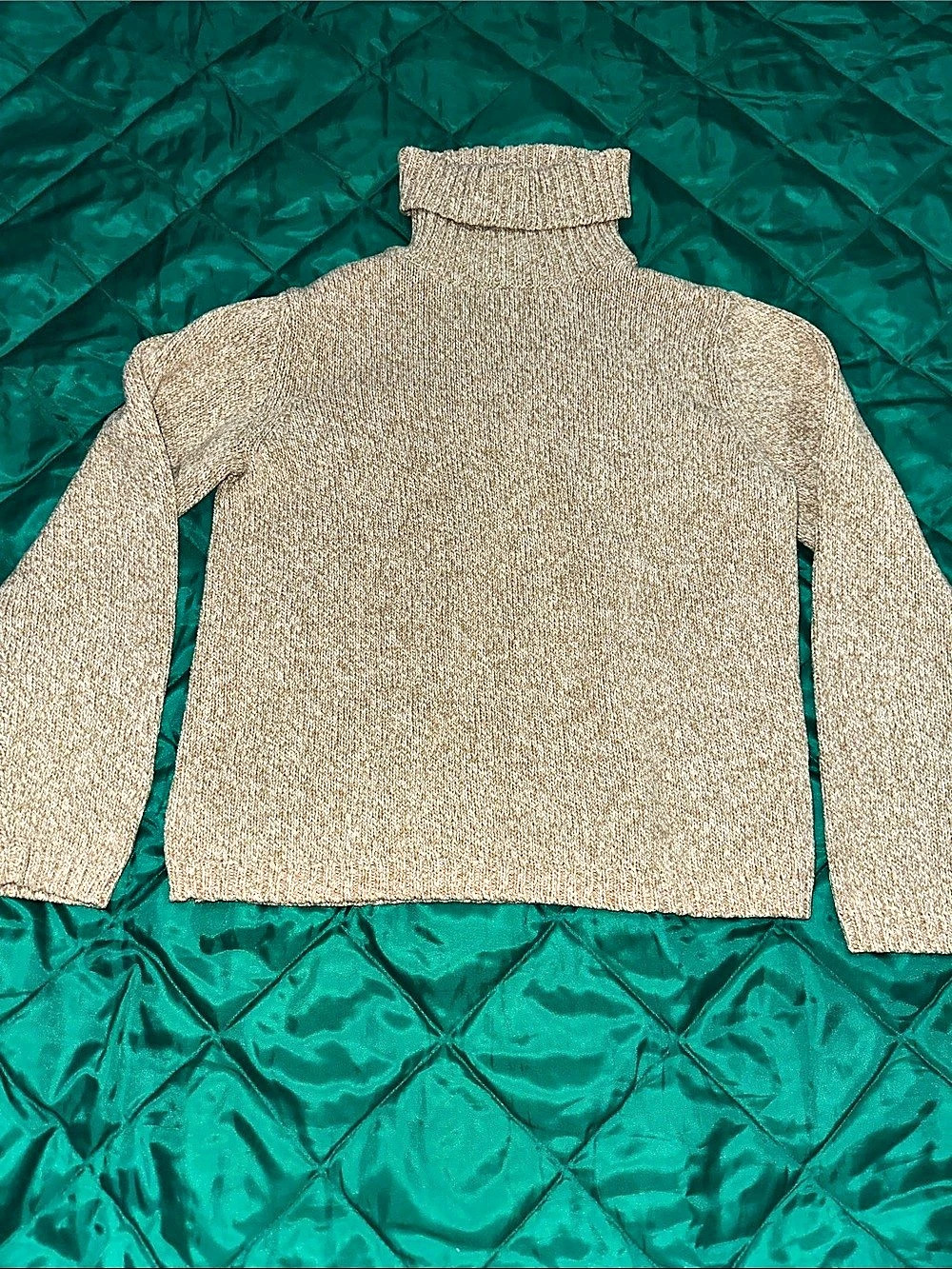 Liz Claiborne Turtleneck Sweater in Brown Size Small